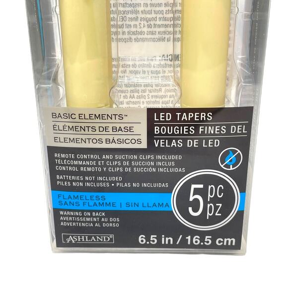 Flameless Candles LED Ashland Tapers with Remote Control and Suction Clips - Picture 3 of 4